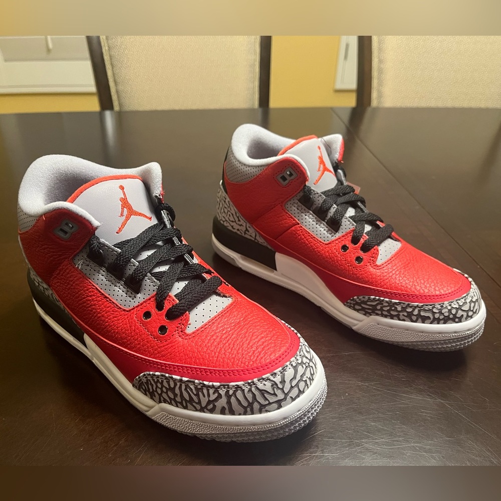 New Nike Air Jordan 3 Retro SE Unite Sneaker Shoes Size US 6.5Y / 8 W - Picture 4 of 13